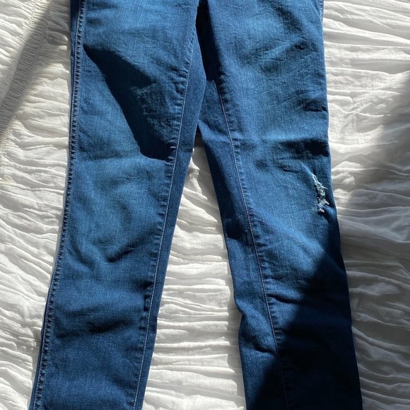 Madewell 10" High Rise Button Front Jeans Hanna 25 - Picture 2 of 11